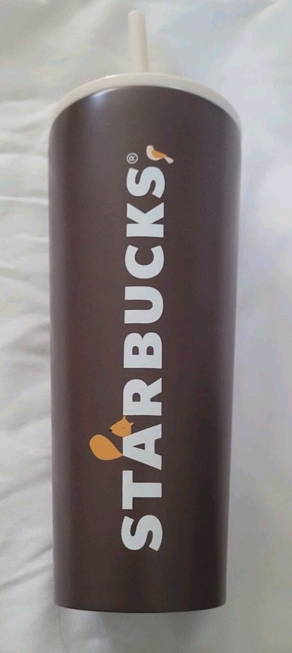 Starbucks Korea 2019 SS Autumn Brown Cold Cup 473ml, 16oz New With Tags